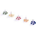 100 pièces de pierres précieuses décoratives marguerite |