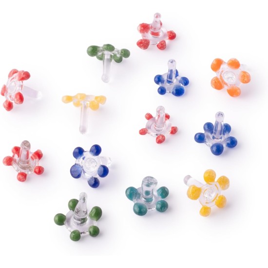 100 pièces de pierres précieuses décoratives marguerite |