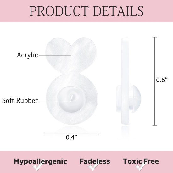 Lot de 32 + 200 fermoirs de boucles d'oreilles en silicone transparent pour supports de boucles d'oreilles lourdes, fermoirs de boucles d'oreilles en caoutchouc confortables pour gros clous, fermoirs de boucles d'oreilles de remplacement pour oreilles tom Lot de 32 + 200 fermoirs de boucles d'oreilles en silicone transparent pour supports de boucles d'oreilles lourdes, fermoirs de boucles d'oreilles en caoutchouc confortables pour gros clous, fermoirs de boucles d'oreilles de remplacement pour oreilles tom