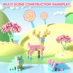 45 pièces blocs magnétiques – jouets pour petites filles, blocs de construction magnétiques, jouets sensoriels d'autisme en plein air STEM pour garçons et filles de 3 à 5 ans, cubes magnétiques indispensables en classe pour les enfants de 3 ans et plus
