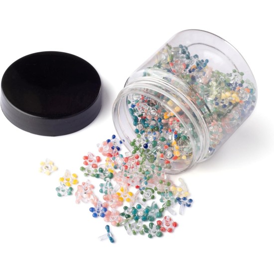 100 pièces de pierres précieuses décoratives marguerite |