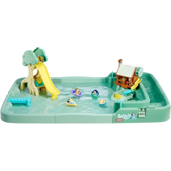 Little Tikes Bluey Bushland Adventure avec 6 accessoires, Bluey Active Play, pour garçons et filles âgés de 2 à 4 ans
