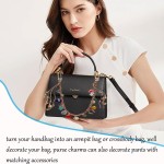 Chaîne perlée corde tressée porte-clés pour sac à main sac à dos accessoires pour sac sac à main accessoires pour femmes