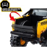 Tonka Steel Classics Camionnette 4x4 – Fabriqué en acier et en plastique robuste, camion de construction jaune, garçons et filles, enfants, tout-petits, à partir de 3 ans
