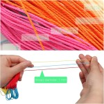 WillingTee 40 couleurs 1 mm cordon en polyester ciré 437 verges cordon de bracelet ciré fil ciré pour bracelets à faire soi-même, colliers, fabrication de bijoux, amitié