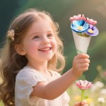 Aerkersun Bouquets de fleurs en tissu, accessoires de jouets, kit de recharge en tissu pour bricolage – Convient à tous les jouets de fabricant de fleurs Aerkersun Bouquets de fleurs en tissu, accessoires de jouets, kit de recharge en tissu pour bricolage – Convient à tous les jouets de fabricant de fleurs