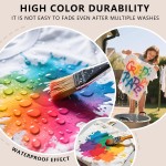 Kit de poudre de teinture pour cravates, teinture pour vêtements 9 couleurs, teinture de couleur pour tissu, teintures en poudre permanentes et résistantes au lavage, teintures créatives pour vêtements (9 couleurs, 2 OZ)