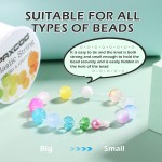 PAXCOO 2 Rouleaux de Fil Élastique pour Bracelets, Fil Élastique Magique Extensible Cordon de Perles Fil de Bijoux pour Bracelet, Colliers, Perles d'Argile, Perles de Poney (Blanc) PAXCOO 2 Rouleaux de Fil Élastique pour Bracelets, Fil Élastique Magique Extensible Cordon de Perles Fil de Bijoux pour Bracelet, Colliers, Perles d'Argile, Perles de Poney (Blanc)