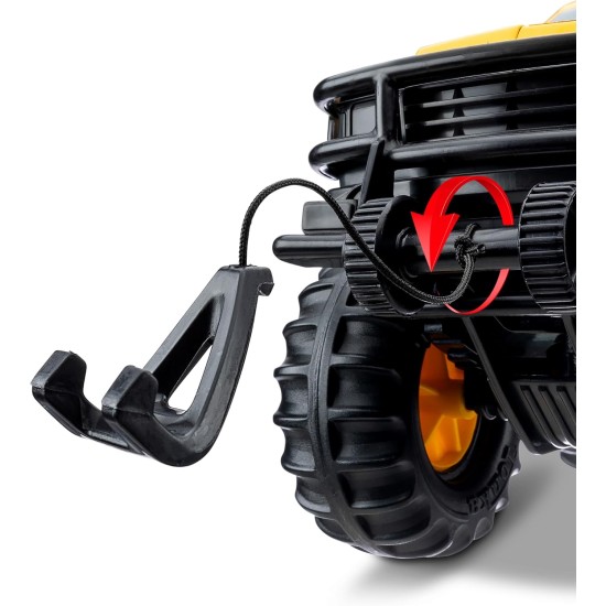 Tonka Steel Classics Camionnette 4x4 – Fabriqué en acier et en plastique robuste, camion de construction jaune, garçons et filles, enfants, tout-petits, à partir de 3 ans