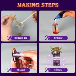 Kit de potions magiques pour filles – Kit de potions féeriques 22 potions, kit de mélange magique pour enfants de 6, 7, 8, 9, 10, 12 ans et plus, kit de fabrication de potions mystérieuses, kit d'artisanat, cadeaux, jouets pour Noël, Halloween, anniversai