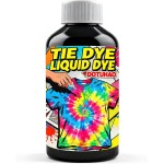 DUTOHAO Tie Dye Teinture Liquide, Colorants pour Tissus Concentrés Noirs, Colorants Créatifs de 3,5 Fl.oz pour la Maison pour les Arts et l'artisanat, l'art du Tissu DIY(Noir, 3,5 fl oz / 100 ml)
