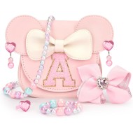 mibasies Sac à main pour filles : cadeaux pour fille de 3 ans, ensemble de jouets pour fille