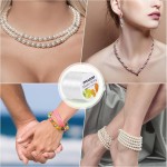 PAXCOO 2 Rouleaux de Fil Élastique pour Bracelets, Fil Élastique Magique Extensible Cordon de Perles Fil de Bijoux pour Bracelet, Colliers, Perles d'Argile, Perles de Poney (Blanc) PAXCOO 2 Rouleaux de Fil Élastique pour Bracelets, Fil Élastique Magique Extensible Cordon de Perles Fil de Bijoux pour Bracelet, Colliers, Perles d'Argile, Perles de Poney (Blanc)