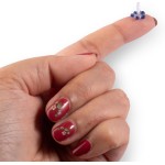 100 pièces de pierres précieuses décoratives marguerite |