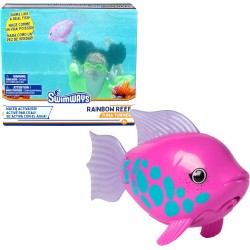 SwimWays Jouet poisson de récif arc-en-ciel, accessoires de natation et jouets aquatiques pour enfants, jouets d'apprentissage de la piscine pour enfants à partir de 5 ans, piles incluses, retourneur de thon