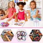 Corde extensible pour bracelets, Cridoz 0,5 mm, cordon élastique transparent, cordon extensible avec 2 aiguilles à perles pour perles de rocaille, perles de poney, bracelets et fabrication de bijoux Corde extensible pour bracelets, Cridoz 0,5 mm, cordon élastique transparent, cordon extensible avec 2 aiguilles à perles pour perles de rocaille, perles de poney, bracelets et fabrication de bijoux