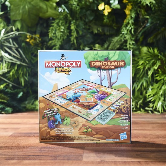 Hasbro Gaming Monopoly Junior Dinosaur Edition Jeu |