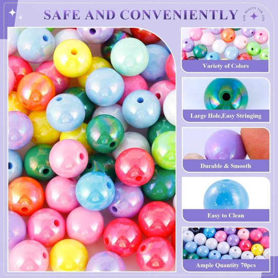 Lot de 320 perles pour stylos, perles focales de 14 mm et perles d'espacement en strass de 8 mm, adaptées pour les stylos, bracelets, porte-clés, fabrication de bijoux, perles acryliques arc-en-ciel, cadeaux de Noël Lot de 320 perles pour stylos, perles focales de 14 mm et perles d'espacement en strass de 8 mm, adaptées pour les stylos, bracelets, porte-clés, fabrication de bijoux, perles acryliques arc-en-ciel, cadeaux de Noël