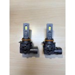 Ampoules 9005/HB3, 50 000 lm, 900 % ultra luminosité, taille halogène 1:1, blanc froid 6 500 K, longue durée de vie de 10 ans, antibrouillard avec ventilateur de refroidissement, Plug and Play, lot de 2