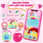 INNOCHEER Sac à main pour petites filles, sac à main pour jouets pour enfants avec maquillage, sac à main pour petites filles, sac à main pour tout-petits, cadeaux d'anniversaire, de Noël, princesse, jouets pour filles de 3, 4, 5, 6, 7, 8 ans