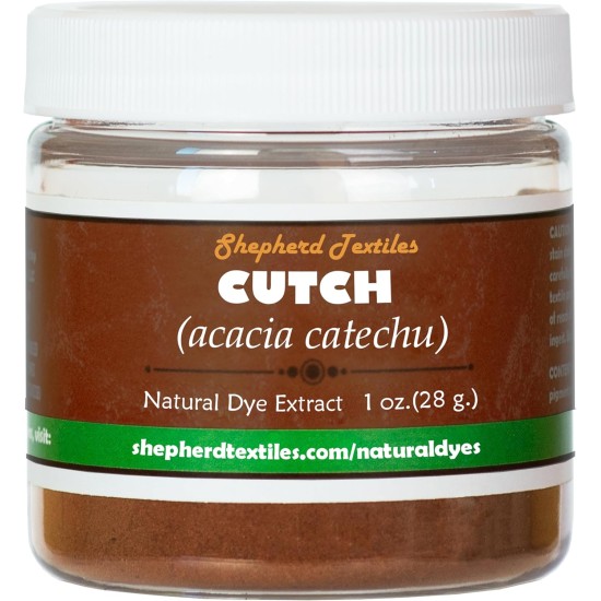 Colorant naturel à l'extrait de Cutch, 1 oz. Colorant naturel à l'extrait de Cutch, 1 oz.