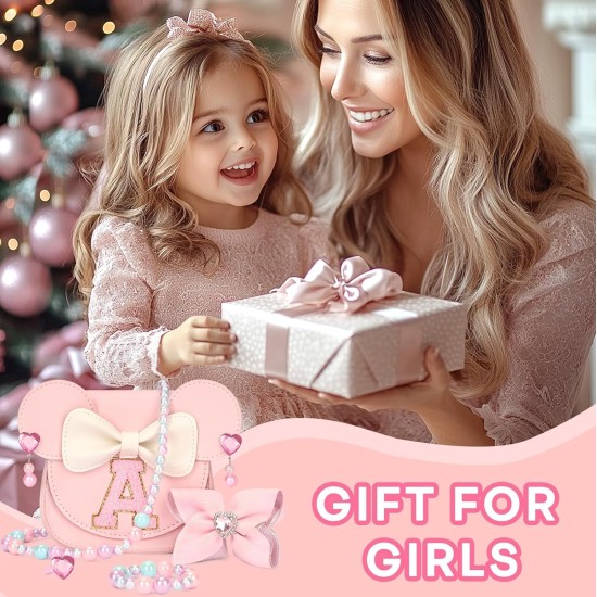 mibasies Sac à main pour filles : cadeaux pour fille de 3 ans, ensemble de jouets pour fille