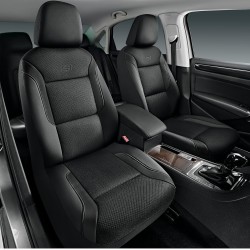 Skechers Housses de siège en mousse à mémoire de forme pour homme, housses de siège de voiture épaisses en maille Air Cool, housses de siège de voiture compatibles avec les airbags avant, confort automobile universel pour la plupart des voitures, camionne