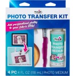 Kit de transfert de photos Tulip pour tissu, kit tout-en-un et facile à utiliser, 4 pièces