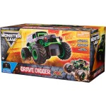 Monster Jam, Monster Truck télécommandé officiel Grave Digger, échelle 1:24, 2,4 GHz, jouets pour enfants pour garçons et filles à partir de 4 ans