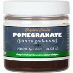 Extrait de grenade, colorant naturel et tanin, 1 oz.