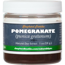 Extrait de grenade, colorant naturel et tanin, 1 oz.