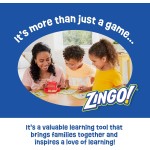 Jeu préscolaire primé ThinkFun Zingo Bingo pour les pré-lecteurs et les premiers lecteurs de 4 ans et plus - L'un des jeux de société les plus populaires pour les garçons et les filles et leurs parents (97700)