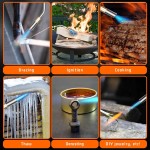 DOMINOX Tête de torche propane, tête de torche haute intensité, torche à gaz de démarrage, kit de torche à gaz pour propane, carte et gaz Mapp, torche à gaz Mapp pour le soudage, la cuisson (réservoir de gaz non inclus) DOMINOX Tête de torche propane, tête de torche haute intensité, torche à gaz de démarrage, kit de torche à gaz pour propane, carte et gaz Mapp, torche à gaz Mapp pour le soudage, la cuisson (réservoir de gaz non inclus)