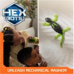 HEX BOTS Wall Crawler Gecko avec technologie officielle d'escalade murale, robot télécommandé rechargeable, jouets pour enfants, jouets farces pour garçons et filles à partir de 4 ans