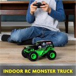 Monster Jam, Monster Truck télécommandé officiel Grave Digger, échelle 1:24, 2,4 GHz, jouets pour enfants pour garçons et filles à partir de 4 ans