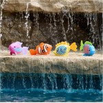 SwimWays Jouet poisson de récif arc-en-ciel, accessoires de natation et jouets aquatiques pour enfants, jouets d'apprentissage de la piscine pour enfants à partir de 5 ans, piles incluses, retourneur de thon SwimWays Jouet poisson de récif arc-en-ciel, accessoires de natation et jouets aquatiques pour enfants, jouets d'apprentissage de la piscine pour enfants à partir de 5 ans, piles incluses, retourneur de thon