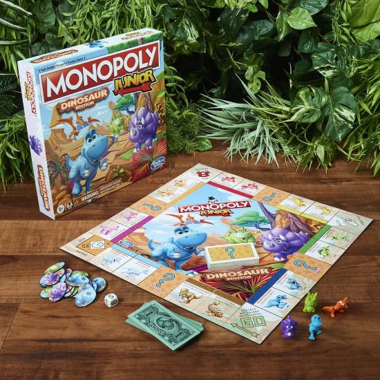 Hasbro Gaming Monopoly Junior Dinosaur Edition Jeu |